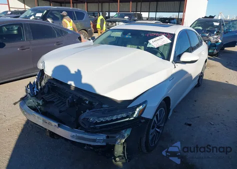 2022 Honda Accord Hybrid Ex-L z USA, uszkodzony, nr VIN 1HGCV3F58NA007722